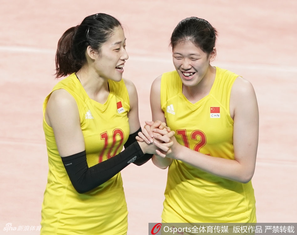 亚运女排小组赛中国3-0韩国