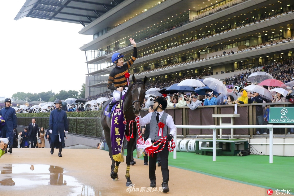 日本天皇赏(秋)马赛优胜骑手受贺