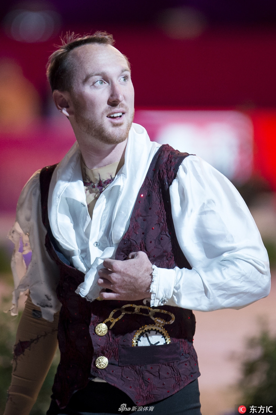 人马合一 马上杂技表演