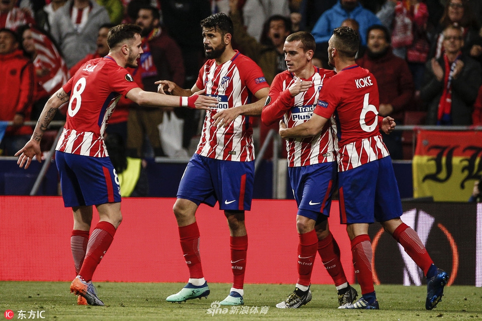 欧联杯半决赛次回合：马德里竞技VS阿森纳