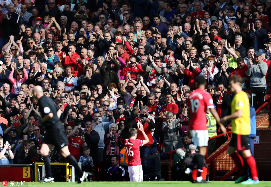 卡里克向球迷致谢