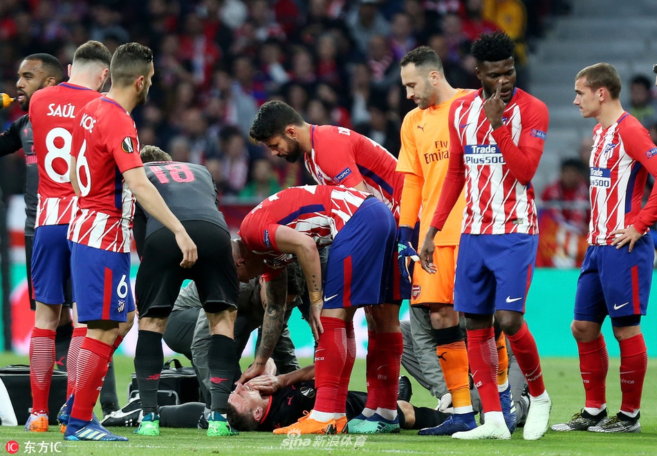 欧联杯半决赛次回合：马德里竞技VS阿森纳