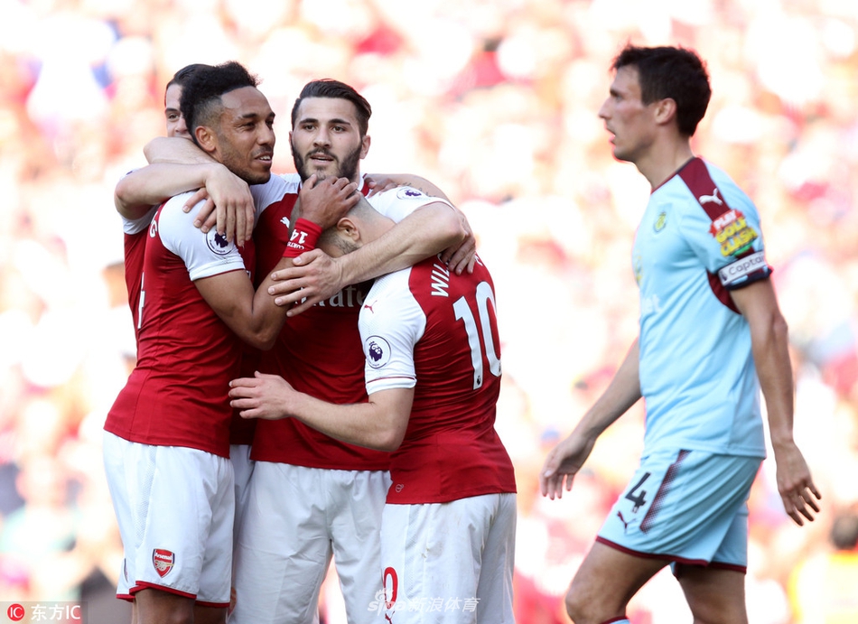 英超第37轮：阿森纳VS伯恩利