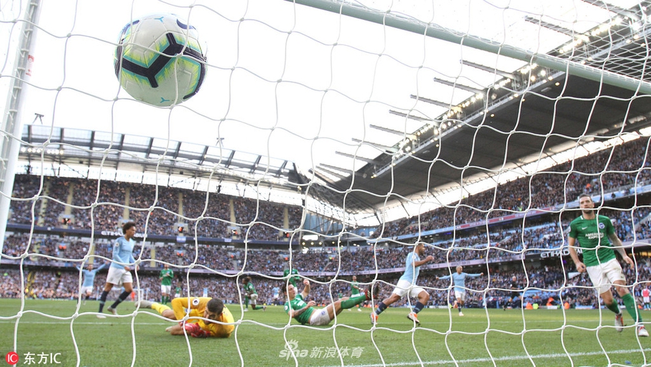 [英超]曼城2-0布莱顿