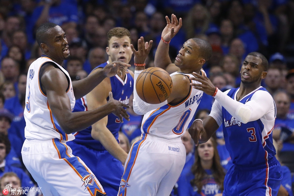 3.连续5年季后赛系列赛领先被翻盘