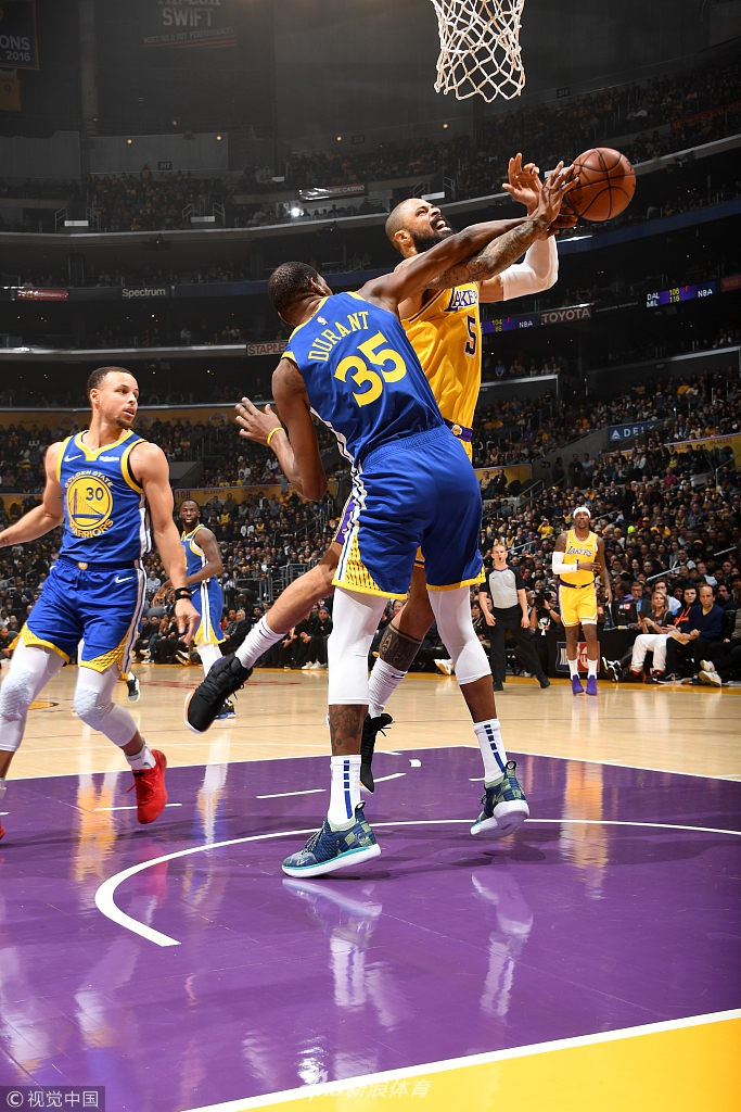 杜兰特镇守内线