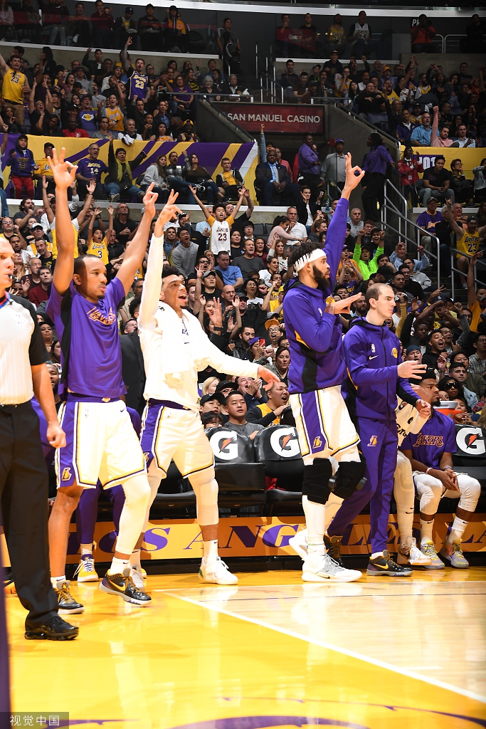 [NBA常规赛]黄蜂101-120湖人