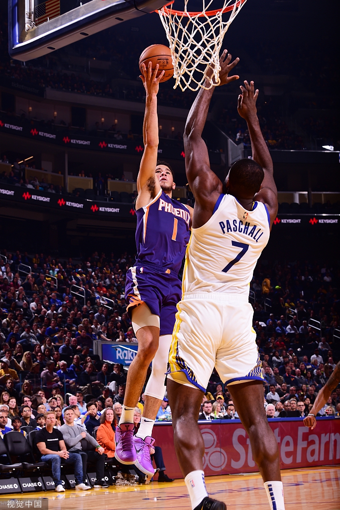 [常规赛]太阳121-110勇士