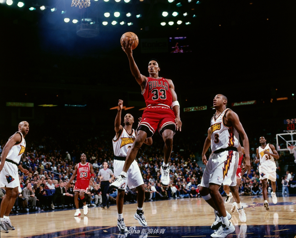 皮蓬赢得系列赛次数：33次