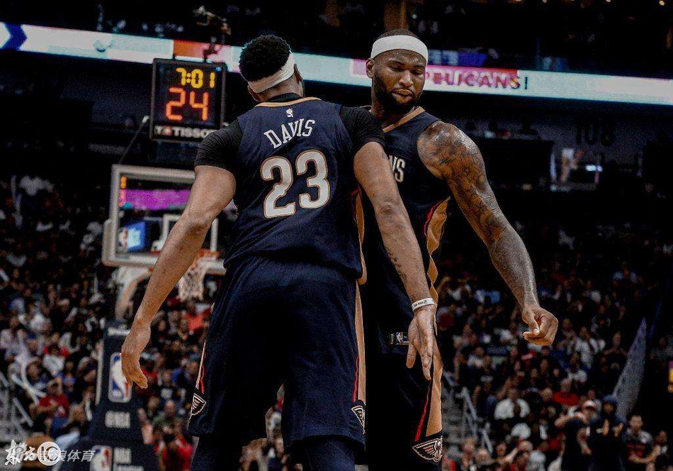 5.安东尼-戴维斯、德马库斯-考辛斯、朱-霍勒迪