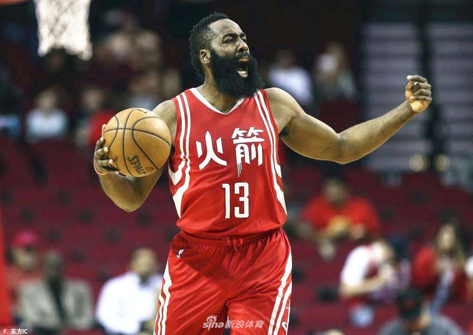 几张图感受下哈登的单打