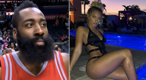 哈登新任绯闻女友曝光！长相身材都完美，曾是贝克汉姆绯闻女友