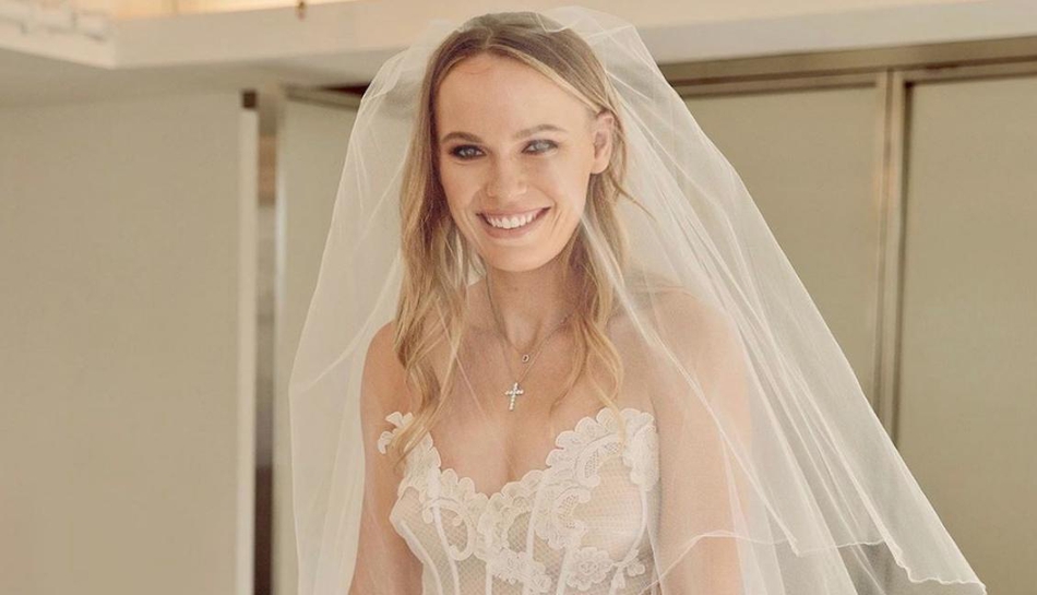 勇士名宿与网坛美女大婚！又一段体坛佳话，幸福感十足！