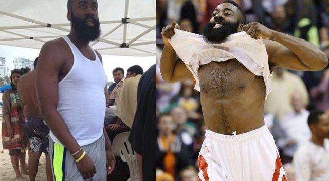 太社会了！安东尼这身材真是一点也不比登哥差啊