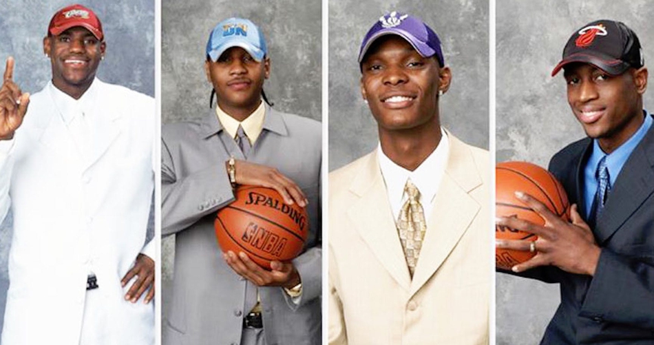 历史上的今天：96届和03届两代传奇新秀进入NBA