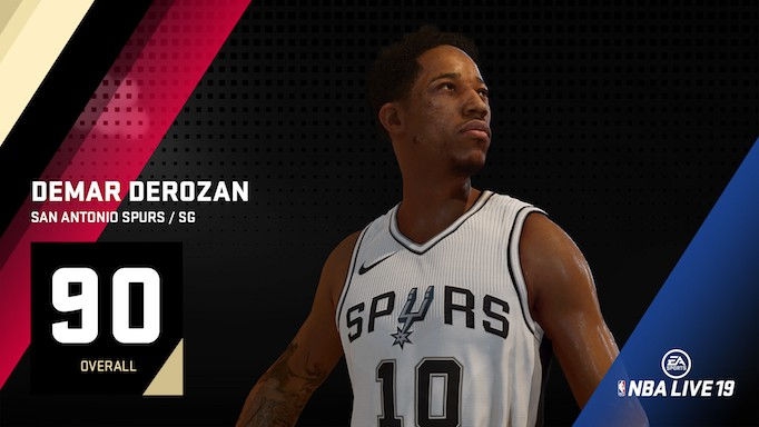 NBA LIVE19各位置能力值前五公布！詹皇能力值依旧是第一