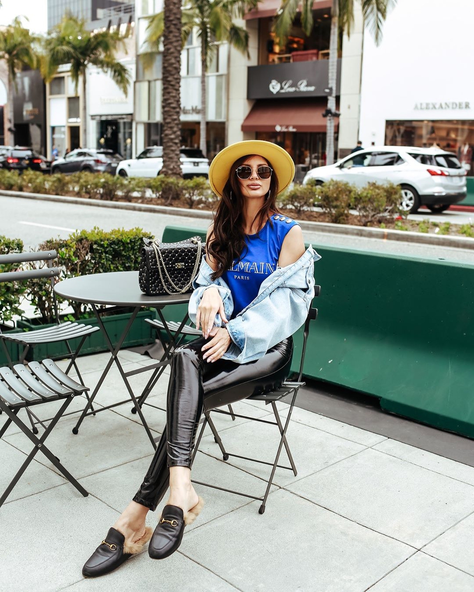 腿长有1米8吧！高挑美颜+完美气质，公认NBA前五级别的女友