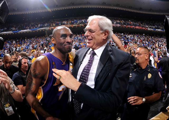 科比与菲尔杰克逊