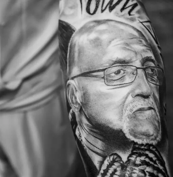 最有爱的纹身――达米安-利拉德