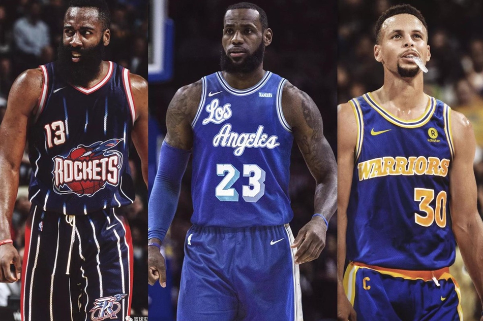 披上复古球衣的现役球星们！好像都更有范儿了