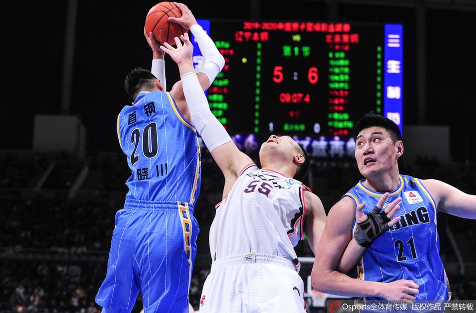 CBA第8轮:辽宁109-91北京