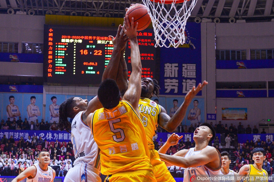 CBA第3轮:新疆115-110广厦