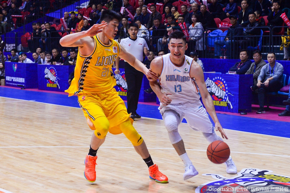 CBA第3轮:新疆115-110广厦