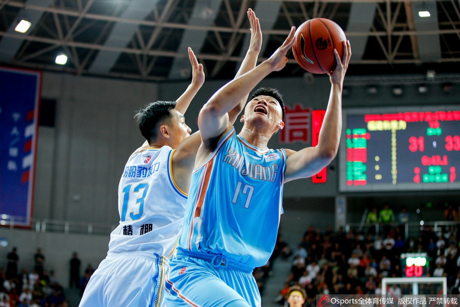 CBA第4轮:福建120-127新疆