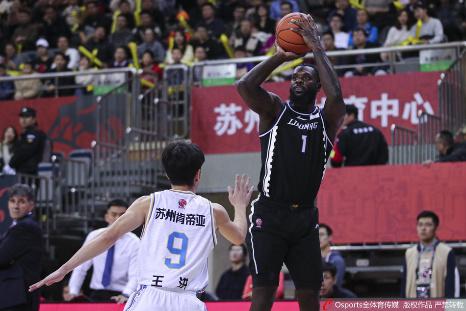 CBA第23轮：肯帝亚103-111辽宁