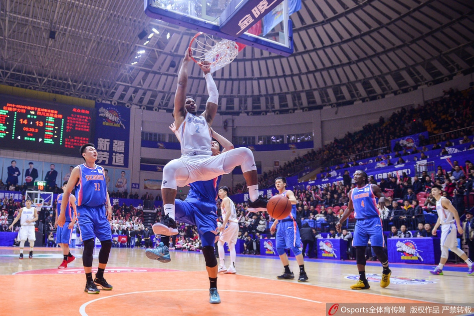 CBA第24轮：新疆120-111四川