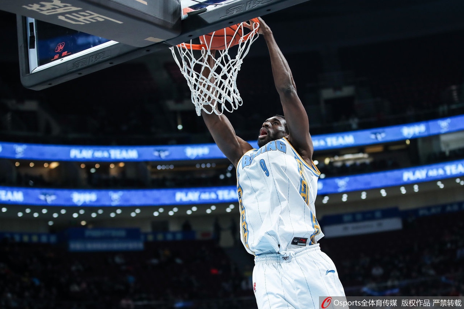 CBA第24轮：北京115-82天津