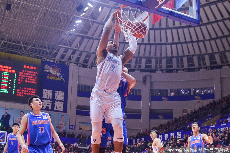 CBA第24轮：新疆120-111四川
