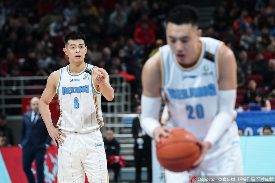 CBA第24轮：北京115-82天津