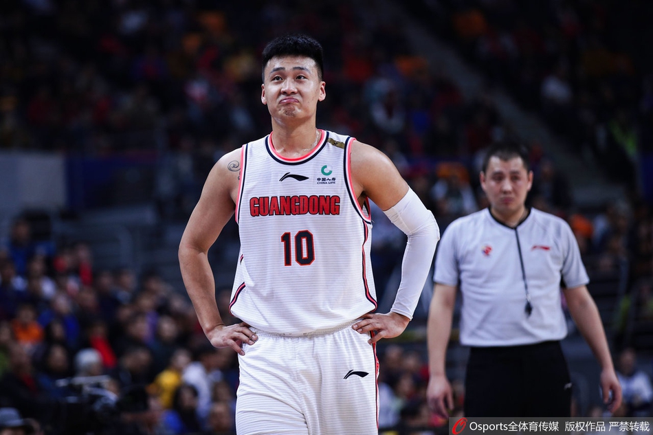CBA第29轮：广东vs山东