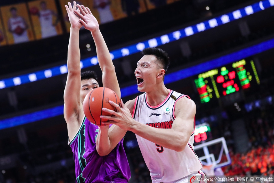 CBA第29轮：广东vs山东