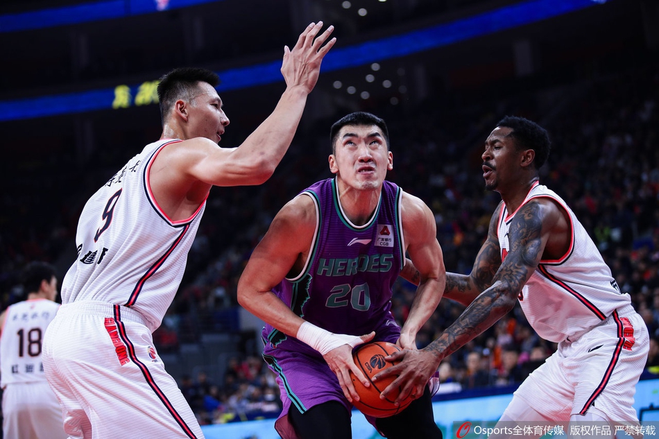 CBA第29轮：广东vs山东