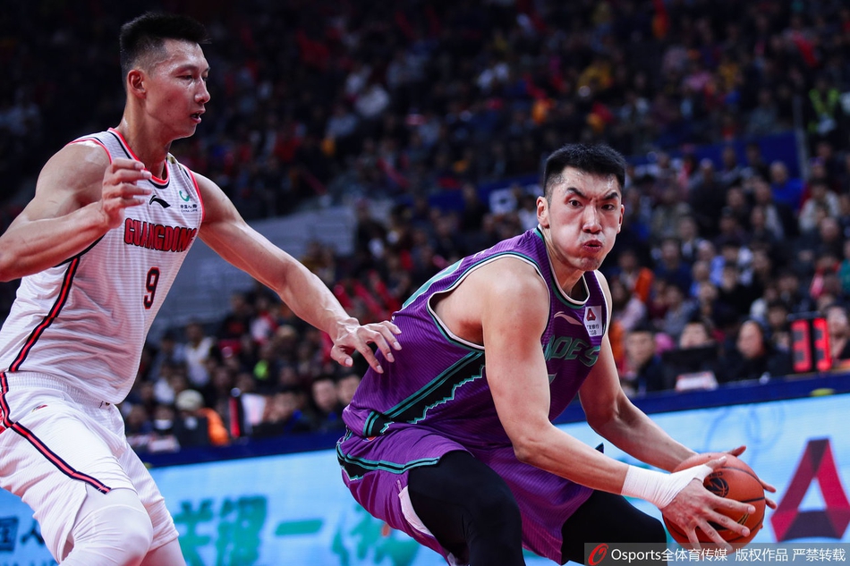 CBA第29轮：广东vs山东