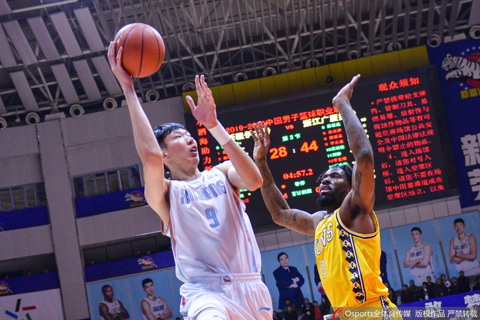 CBA第3轮:新疆115-110广厦