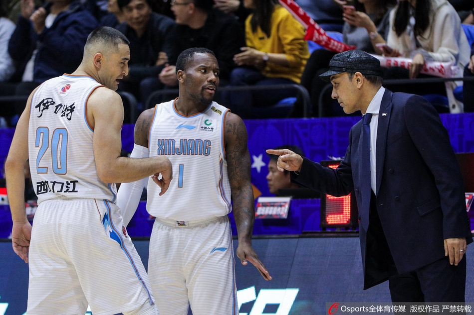 CBA第3轮:新疆115-110广厦