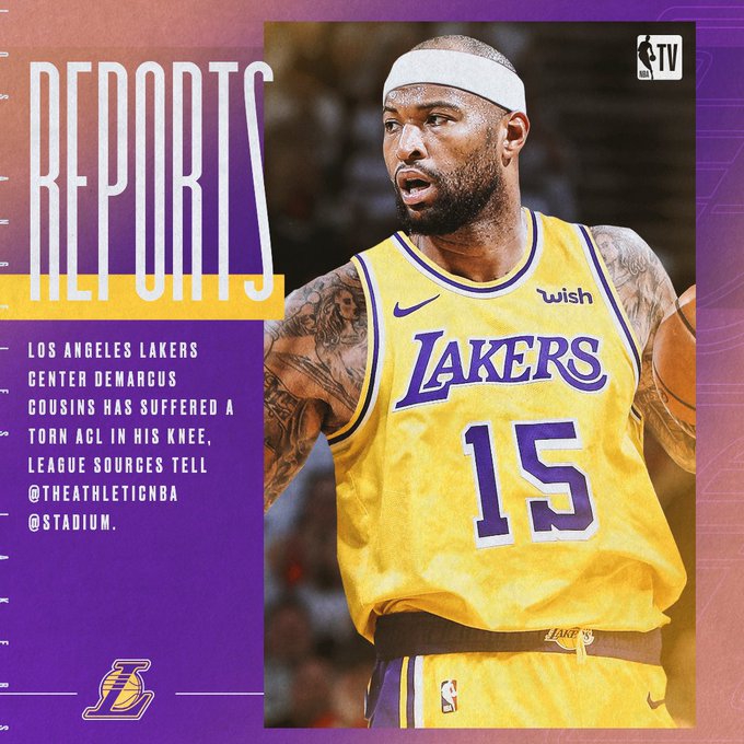 考辛斯受伤后湖人最可能签下的球员：魔兽领衔，两大火箭神将在列