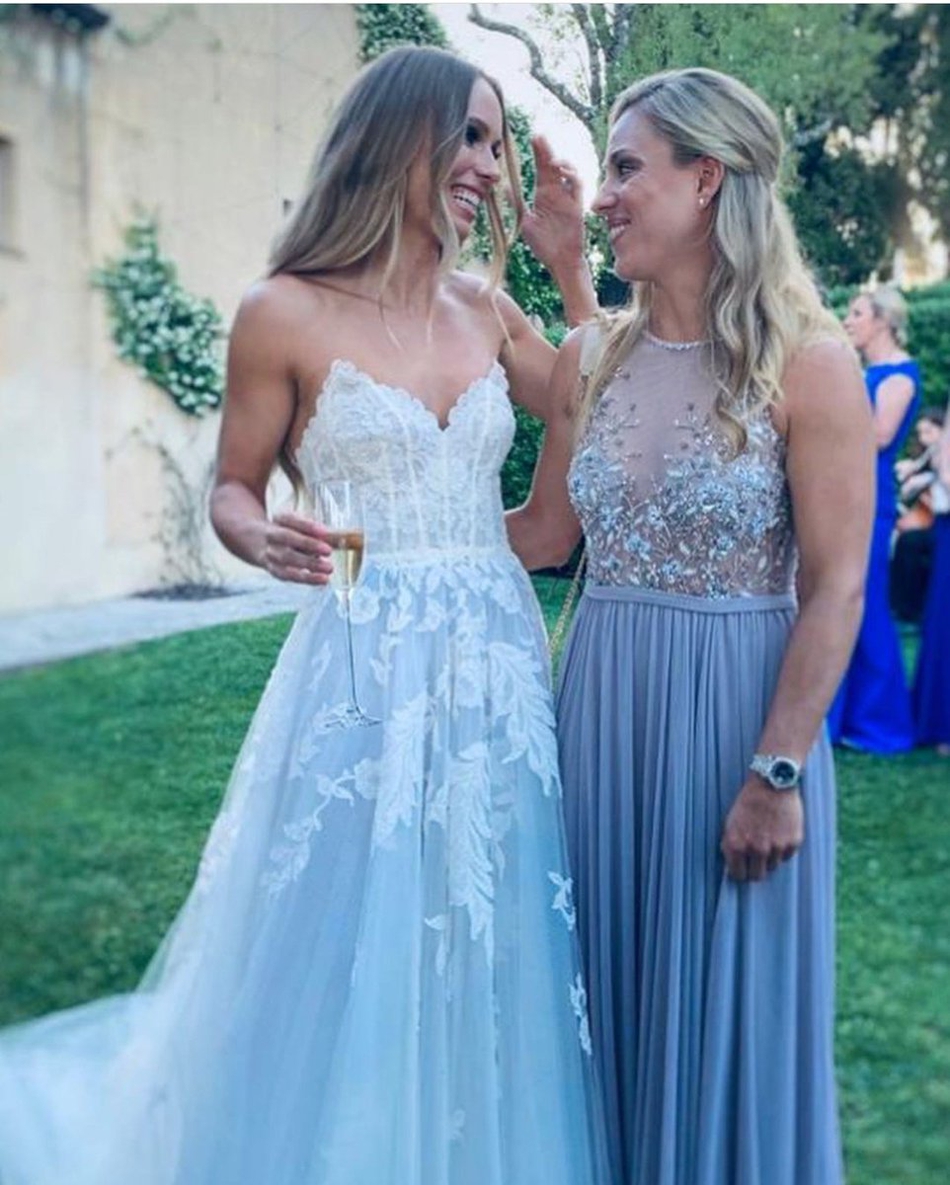 勇士名宿与网坛美女大婚！又一段体坛佳话，幸福感十足！