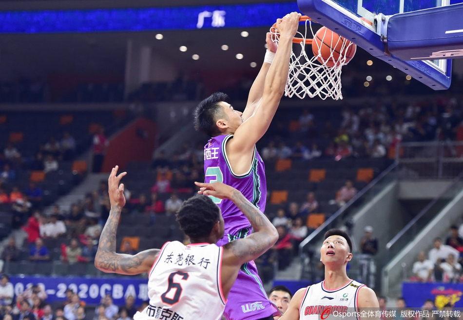 CBA第3轮：广东126-110山东