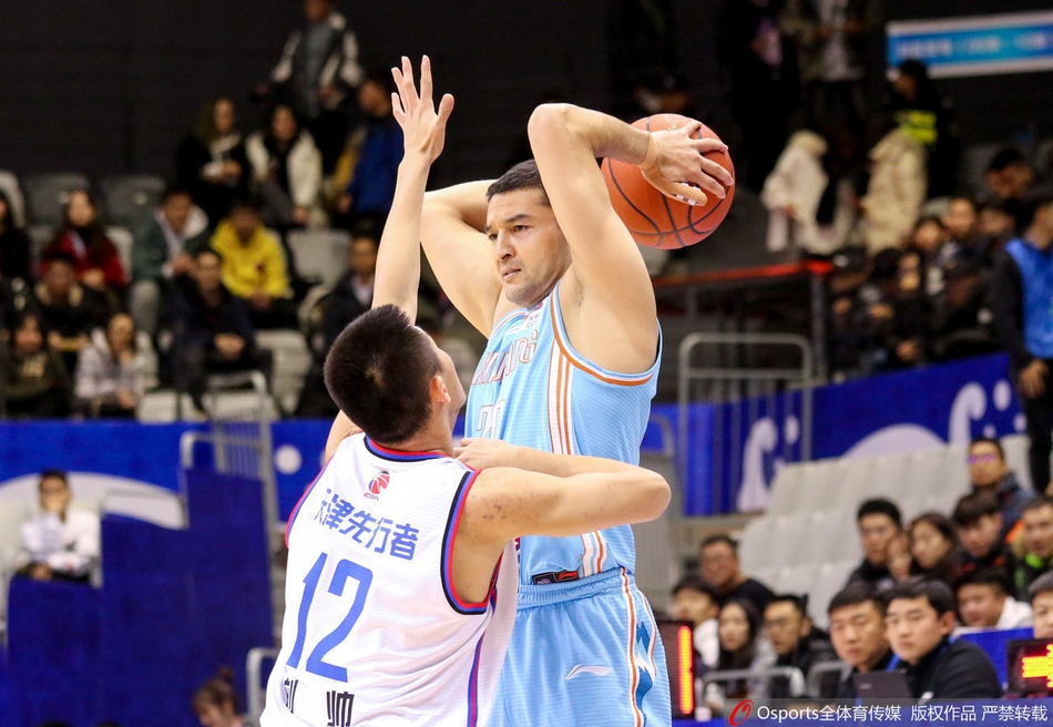 CBA第23轮:天津VS新疆