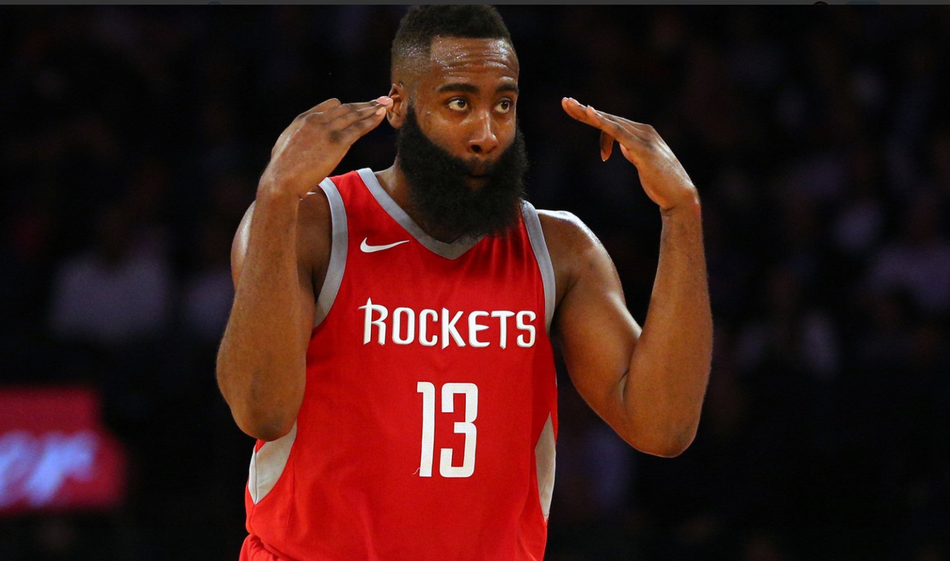 4、詹姆斯-哈登（火箭）