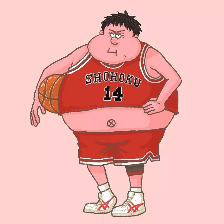 毁童年系列！如果灌篮高手里的人物都变胖了