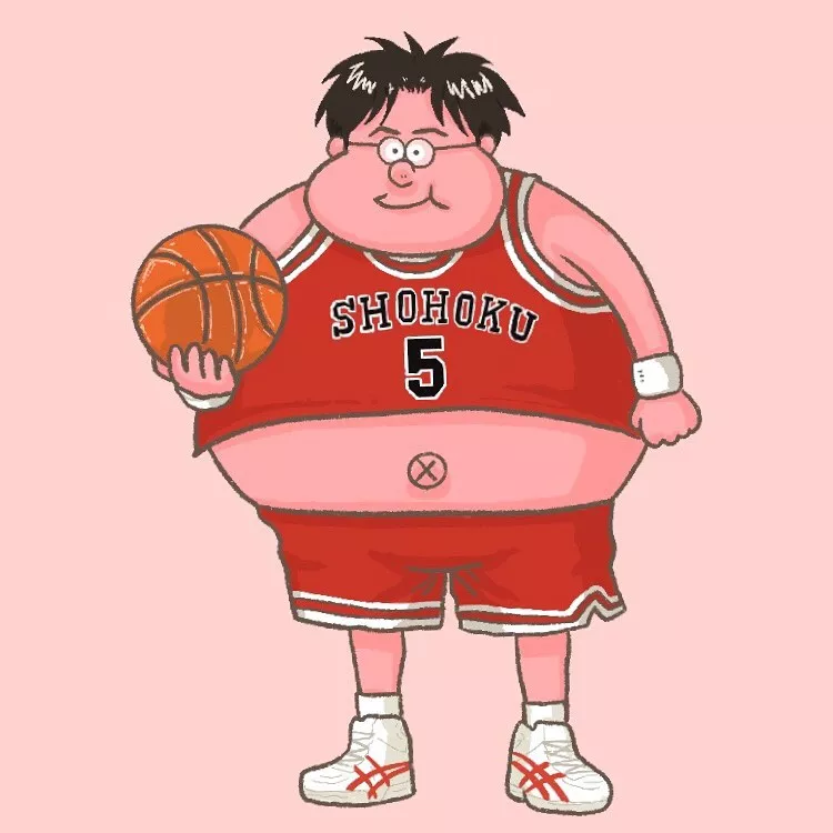 毁童年系列！如果灌篮高手里的人物都变胖了