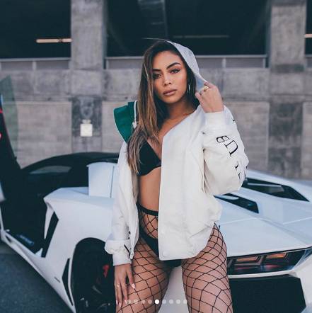 NBA小将的性感女友！他说这个女人不止是一个模特这么简单