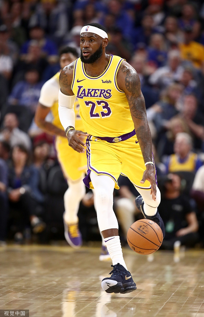 [NBA季前赛]湖人123-101勇士