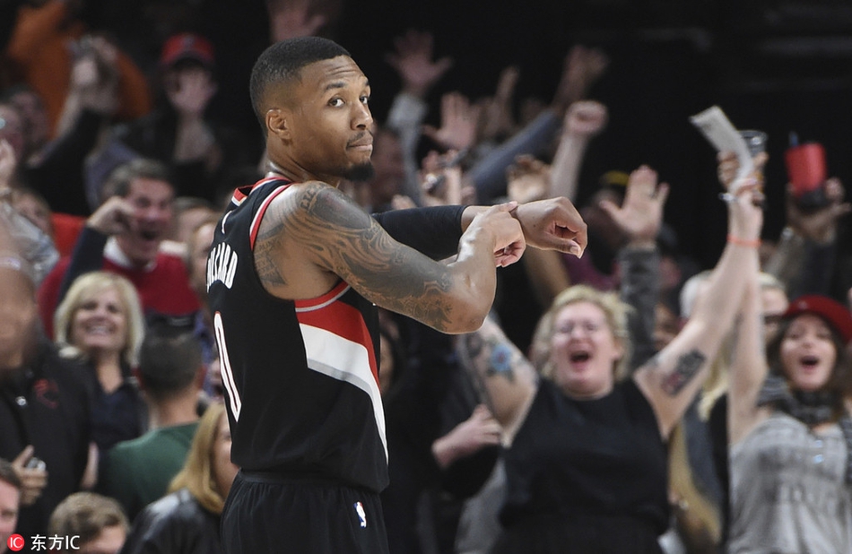 利拉德（对阵湖人）