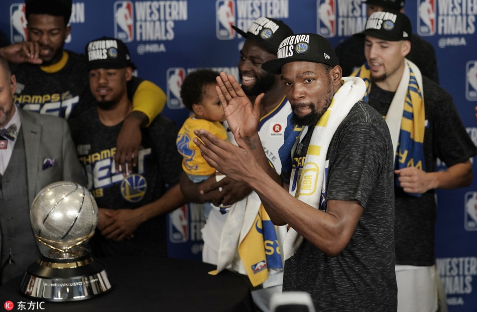 杜兰特略显冷静